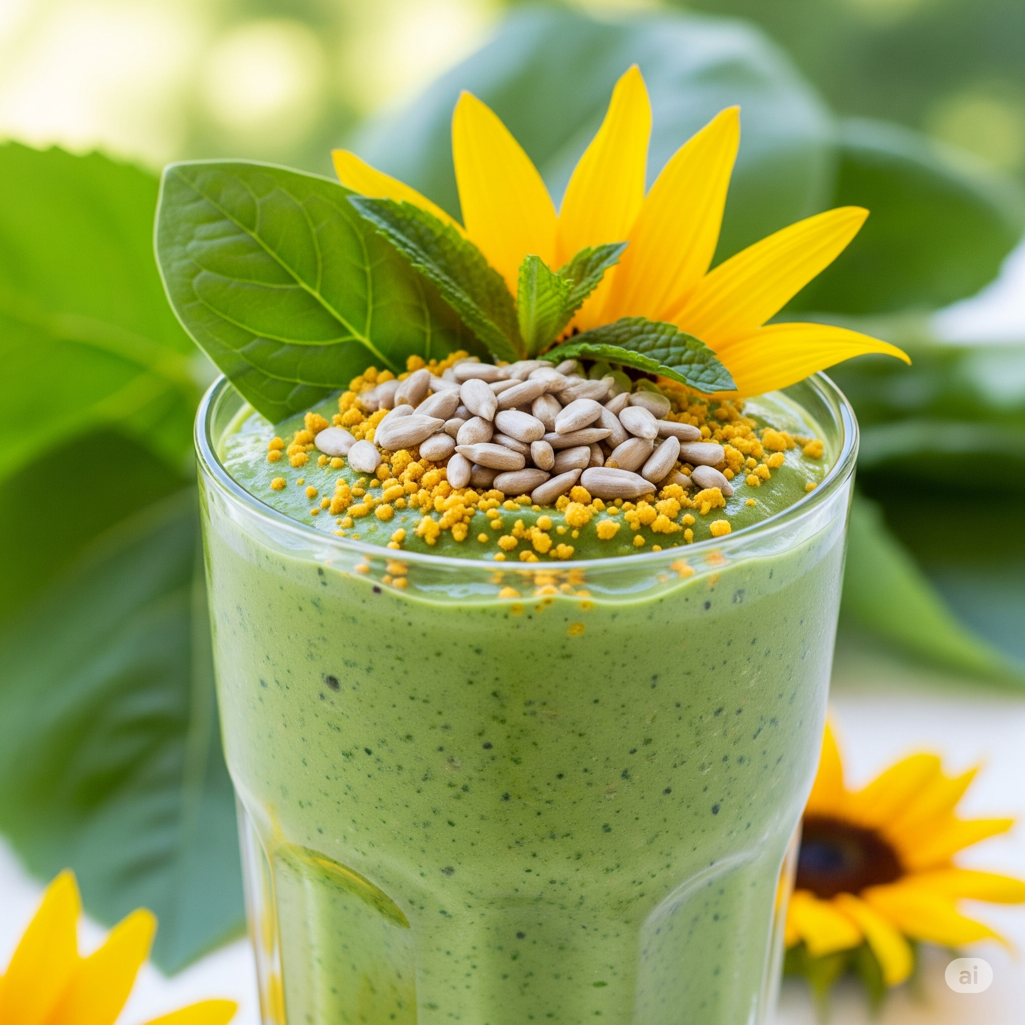 Sunflower Green Smoothie